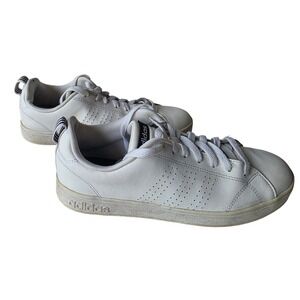 adidas Neo Court sneaker Women's 9 white leather classic retro minimalist casual